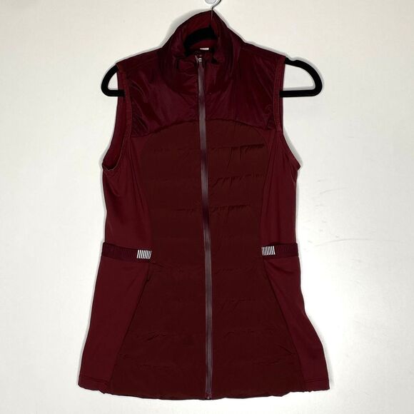 Lululemon Down For It All Vest Goose Down Puffer Jacket Women's Size 6 - Picture 1 of 11